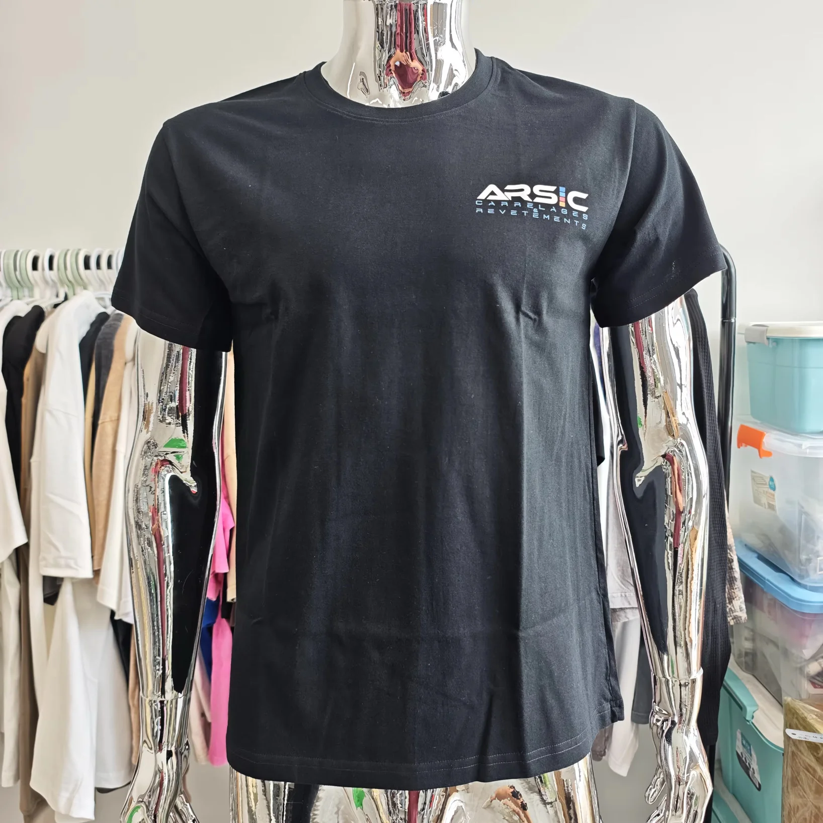 DTF-printed T-shirts for Arsic Carrelages – Custom t-shirts